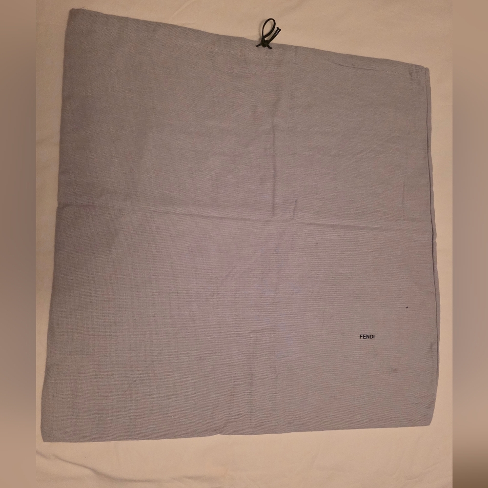 FENDI Authentic Fendi Gray Dust Bag – Large Handbag/Tote Storage